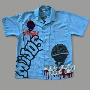 Mijos Urbanwear Button-Up Shirt